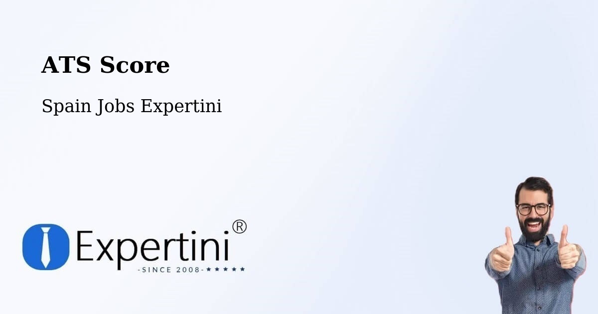 Resume ATS Score & Job Description Match Tool – Yebes - Spain Jobs Expertini